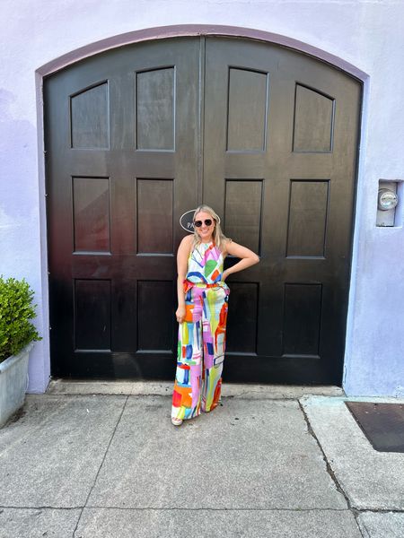Colorful outfit, girls trip outfit, fun summer outfit, two piece pants set 

#LTKFind #LTKsalealert #LTKstyletip