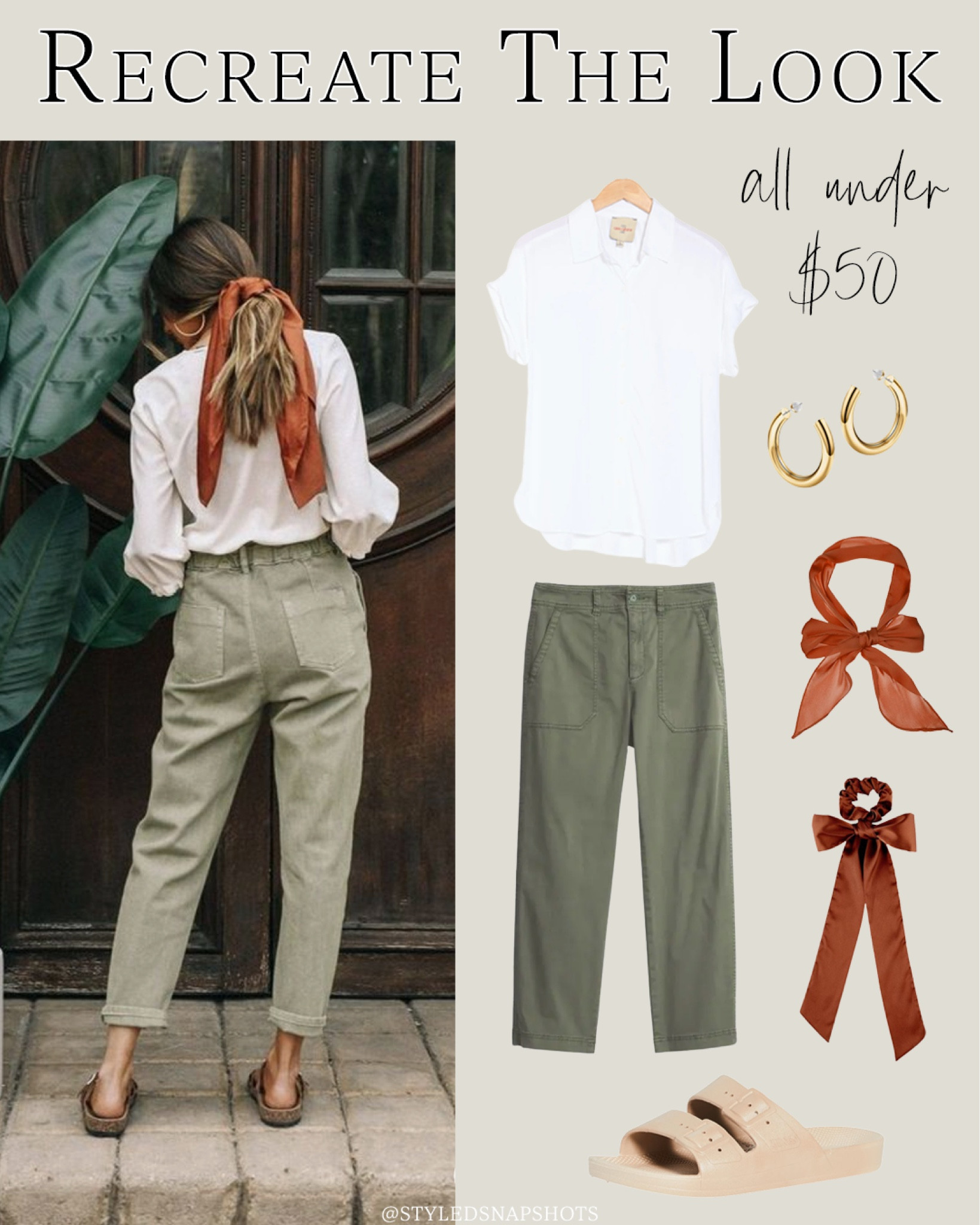 Spring outfit idea • everything is under $50 & entire outfit under $100 

#LTKSeasonal #LTKunder50 #LTKstyletip