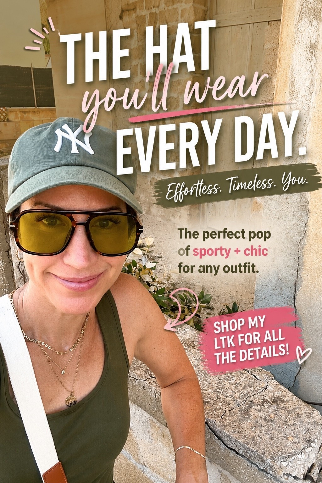 I’m a hat girl and by far, this NY hat from American Eagle is my favorite! It fits perfectly like it’s already worn in. Dave’s this mama from frizzy and dirty hair days. #americaneagle #aefinds