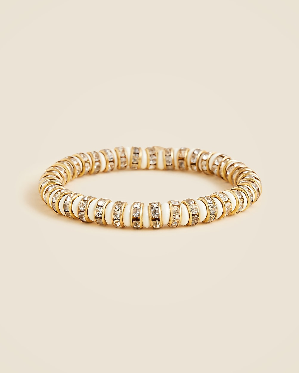 Striped crystal bracelet | J. Crew US