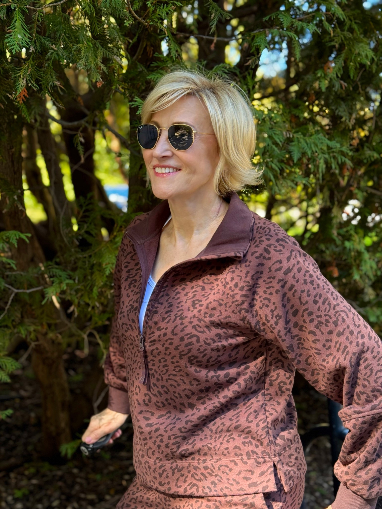 ✨ Wildly cozy ✨
Loving this leopard-print athleisure set from Talbots — the top and matching bottoms make it feel effortless, chic, and so comfortable all at once. Perfect for errands, coffee runs, or just lounging in style.

Because who says cozy can’t be a little bold? 🐆🤎✨

#LTKootd #LTKOver40 #LTKSeasonal