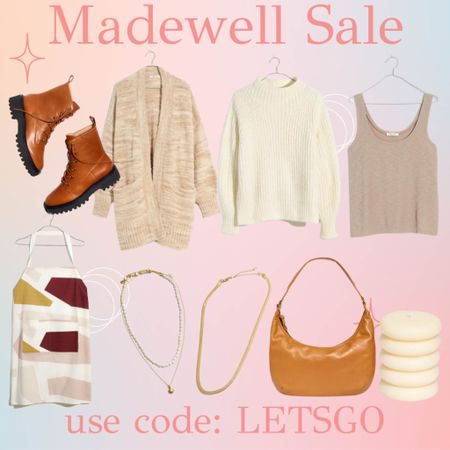 Madewell Sale - use code LETSGO

LTKSale / LTKGiftGuide / LTKitbag / LTKshoecrush / LTKcurves / LTKhome / LTKworkwear / LTKstyletip / madewell / madewell sale / sale / sale alert / jewelry / candles / it bags / sweaters / sweater / holiday outfits / holiday outfit / apron / aprons 

#LTKSeasonal #LTKHoliday #LTKFind