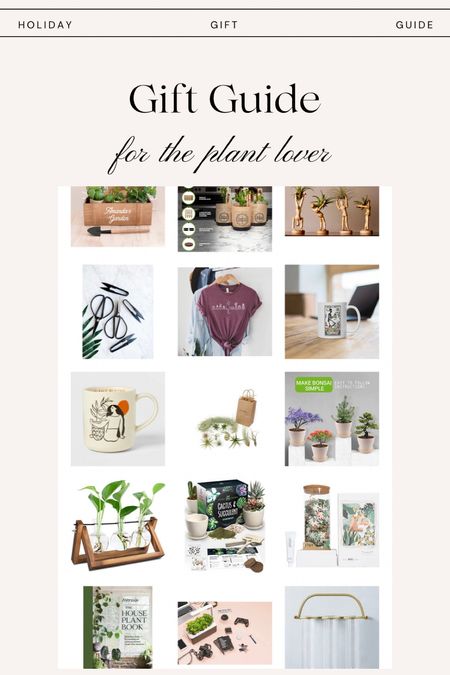 For the plant lover: books, propagation stations, and gift sets!

#LTKHoliday #LTKSeasonal #LTKGiftGuide