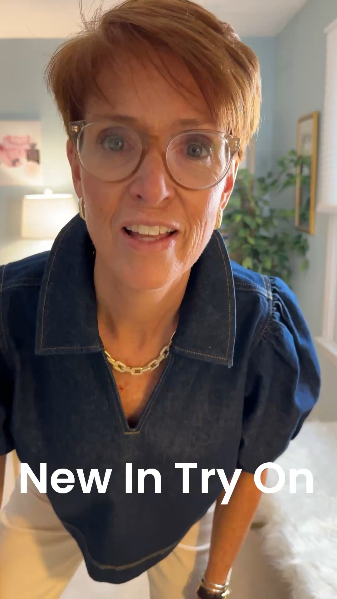 New In Loft Try on
Top small
Jeans 29 tall

#LTKootd #LTKOver40 #LTKTall