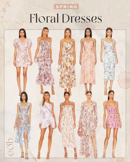 Spring floral dresses 🌷 these dresses are perfect for Easter, a special occasion, date night, or a warm weather getaway 

#LTKfindsunder100 #LTKwedding
