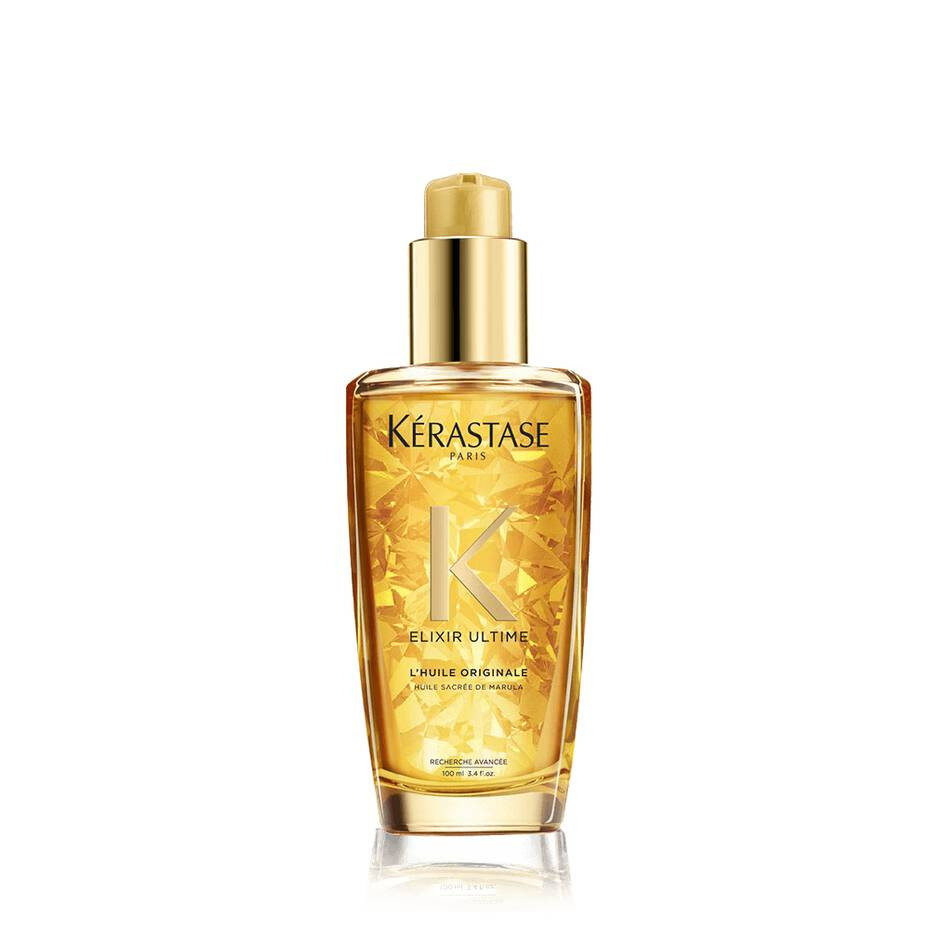 LHuile Original Hair Oil  Listen to pronunciation   Our iconic hair oil for all hair types, re-in... | Kerastase US