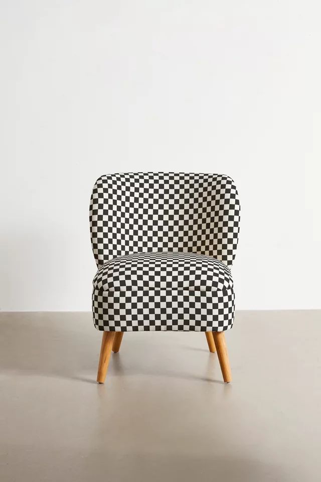 Bria Checkered Chair | Urban Outfitters (US and RoW)