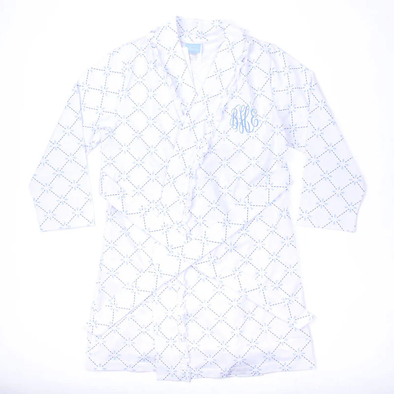 Touch of Blue Mom Robe | Classic Whimsy