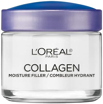 L'Oreal Paris Collagen Daily Face Moisturizer, Reduce Wrinkles, Face Cream 3.4 oz | Amazon (US)