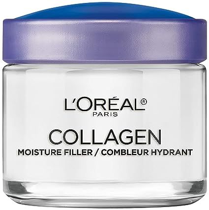 L'Oreal Paris Collagen Daily Face Moisturizer, Reduce Wrinkles, Face Cream 3.4 oz | Amazon (US)