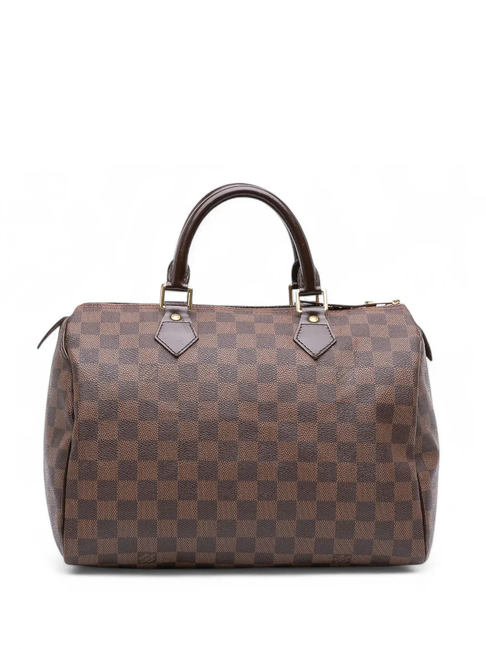Louis Vuitton Pre-Owned 2011 Damier Ebene Speedy 30 boston bag - Brown | Farfetch Global