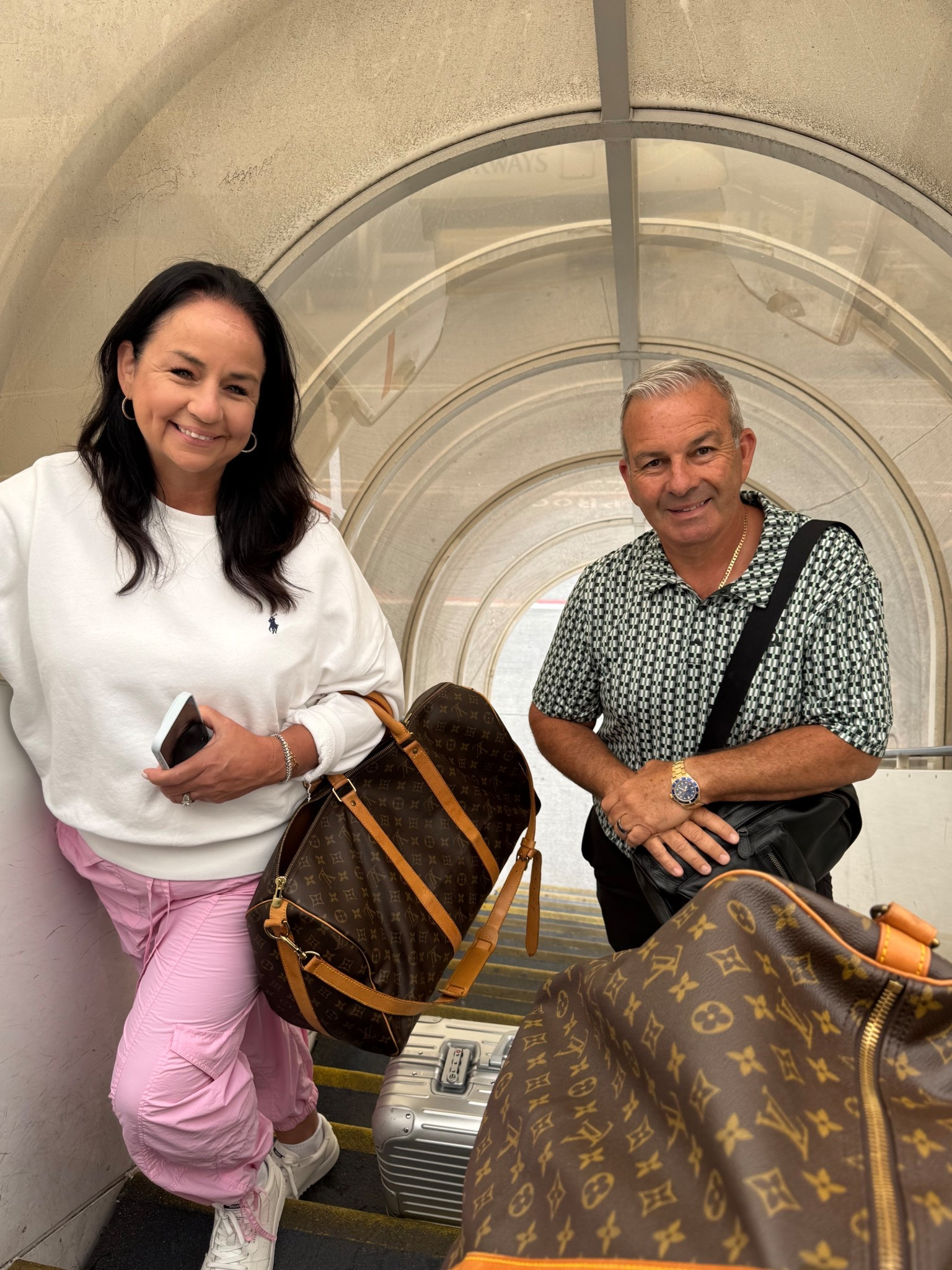 Pink Parachute Pants 