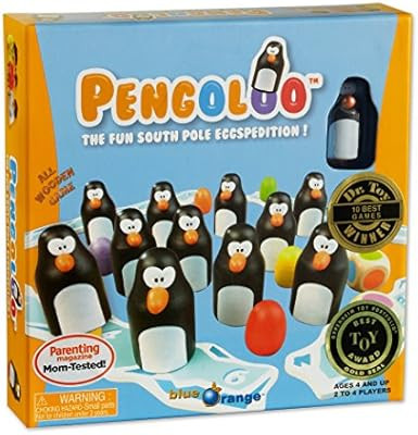 Blue Orange Games Pengoloo Award Winning Wooden Skill Building Memory Color Recognition Game for ... | Amazon (US)