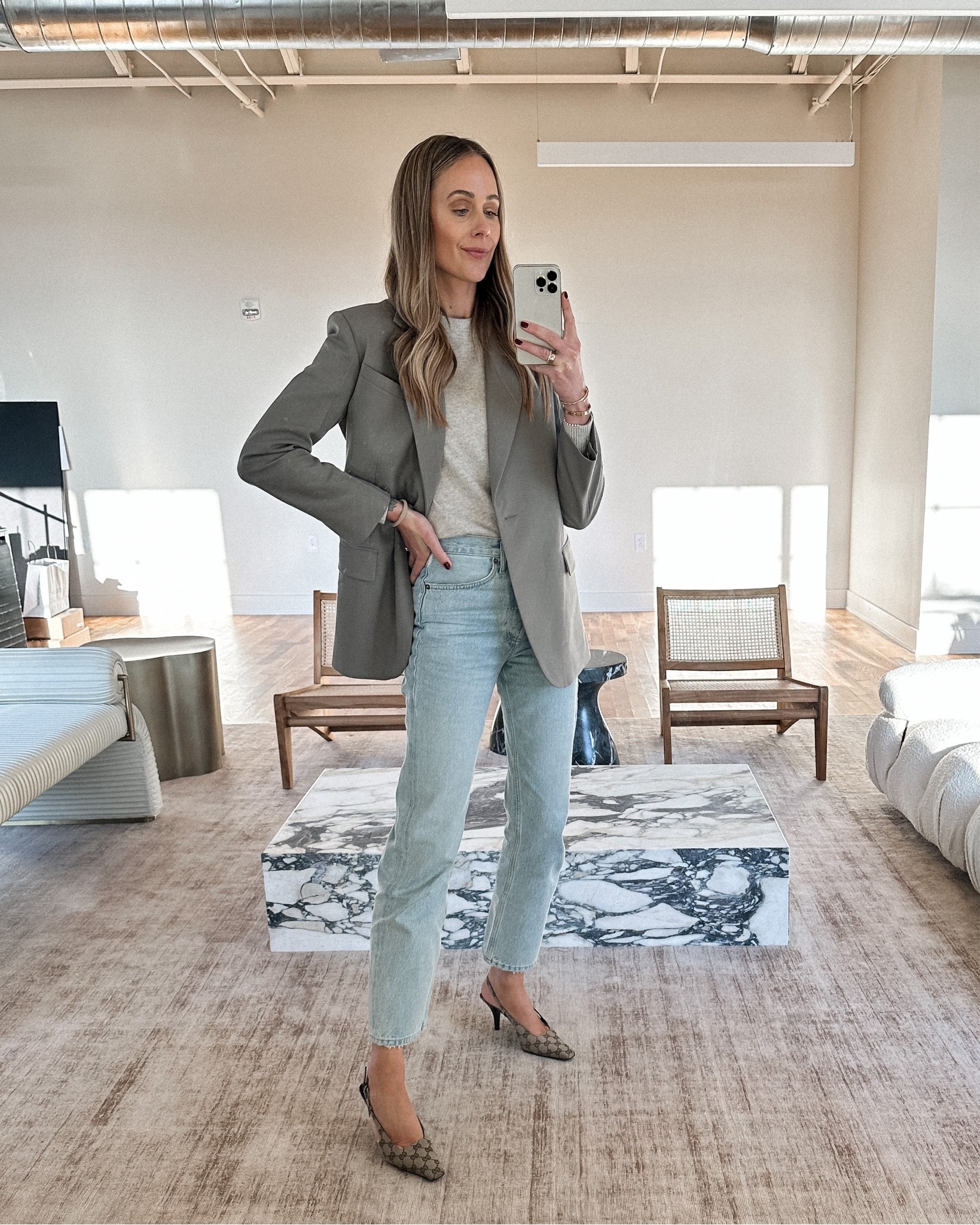 NICOLE fitted blazer met … curated on LTK
