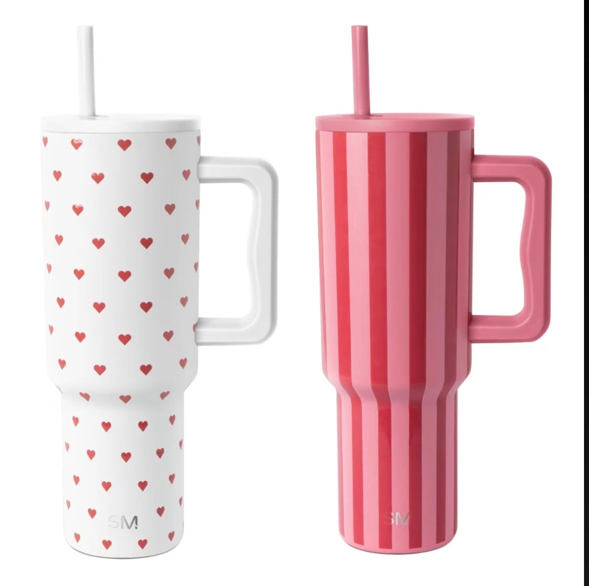 Simple Modern Valentines Day inspired  cups 40 oz leakproof water bottles 

#LTKSeasonal #LTKActive #LTKValentine