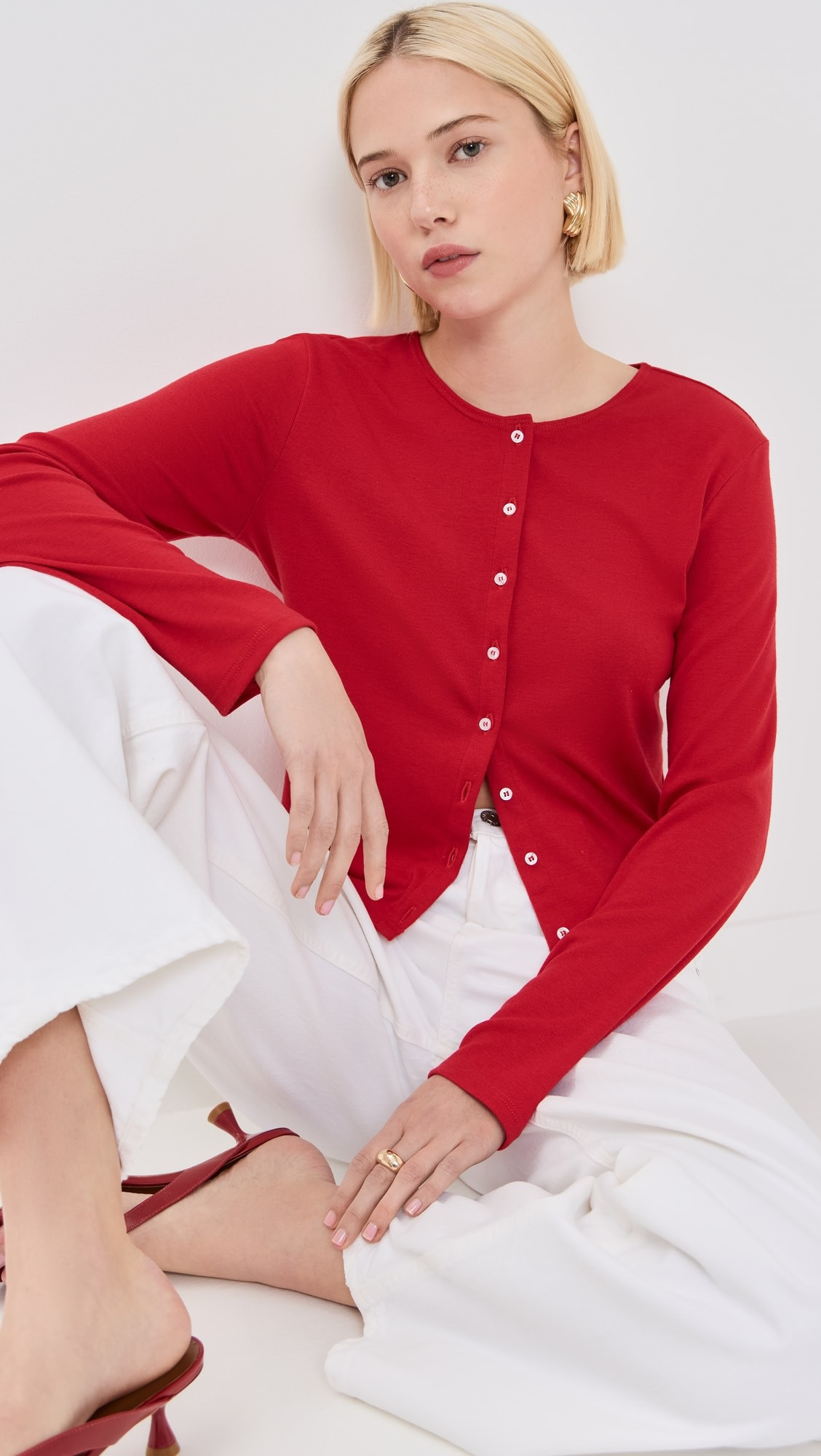 Eloise Cropped Cardigan | Shopbop