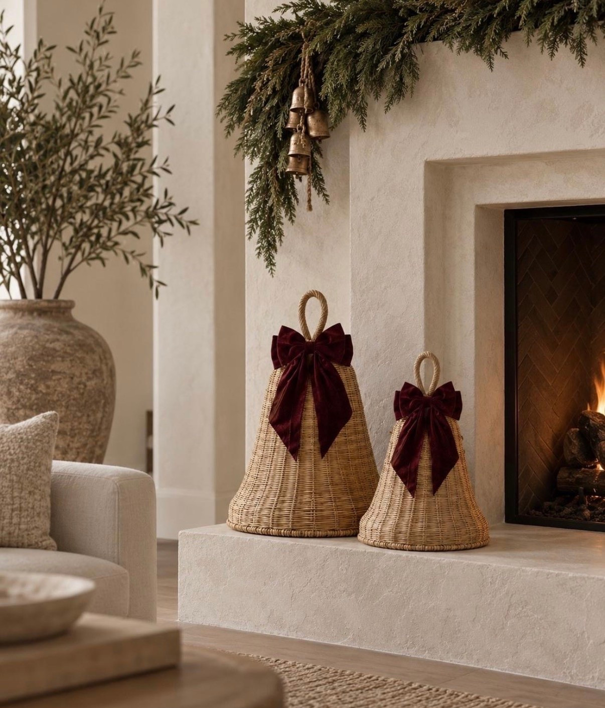 The most gorgeous oversized bells I’ve ever seen!!!!!!

#LTKSeasonal #LTKHome #LTKSaleAlert