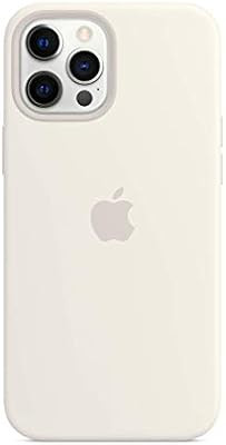 Apple Silicone Case with MagSafe (for iPhone 12 Pro Max) - White | Amazon (US)