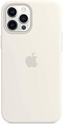 Apple Silicone Case with MagSafe (for iPhone 12 Pro Max) - White | Amazon (US)