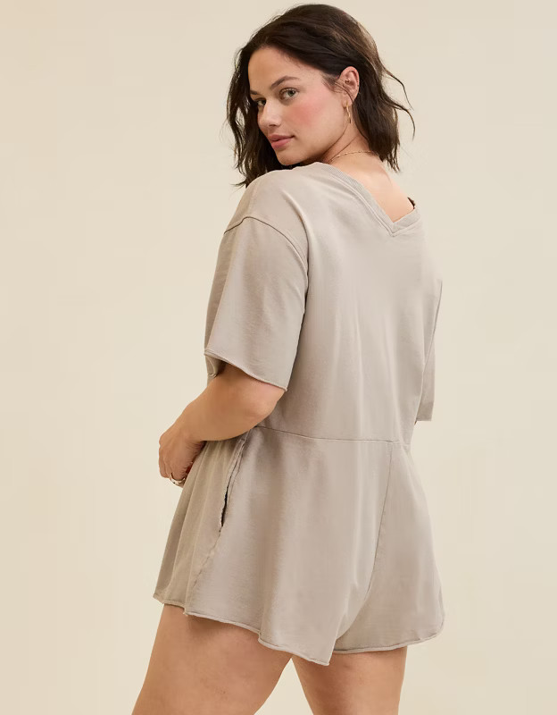 Aerie V-Neck Romper | Aerie