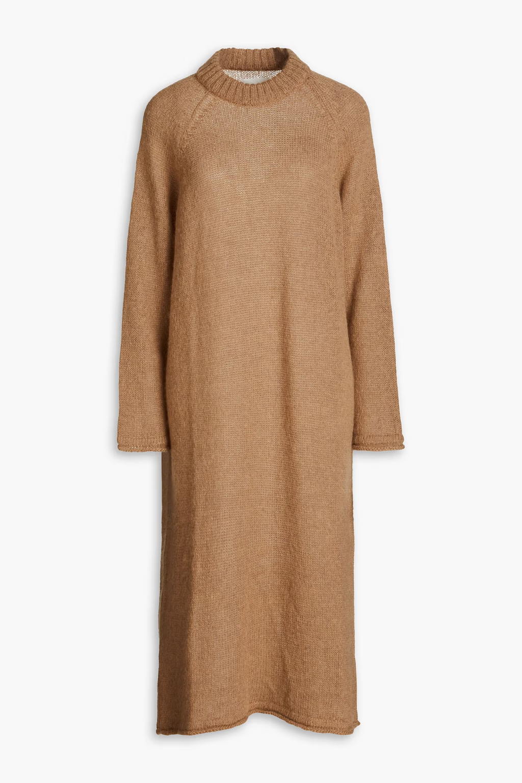 Lucid mohair-blend midi dress | The Outnet (US and CA)