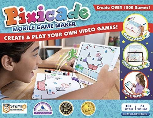 Pixicade: Transform Creative Drawings to Animated Playable Kids Games On Your Mobile Device - Bui... | Amazon (CA)