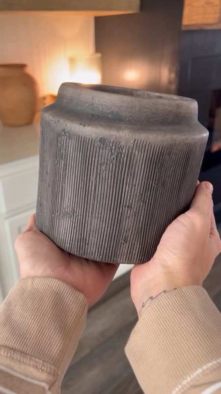3 different ways to style these UNDER $10 planters as decor INSIDE from @walmart — 🌱🤌🏼🖤 love how affordable these are as they truly look like they should be so much more! Darling finds I may or may not buy a few more of for multiple rooms🙈⚡️#WalmartPartner

Neutral decor / cozy home / affordable / pottery / planters / viral finds / Walmart finds / spring home / Holley Gabrielle 

#LTKVideo #LTKhome #LTKfindsunder50