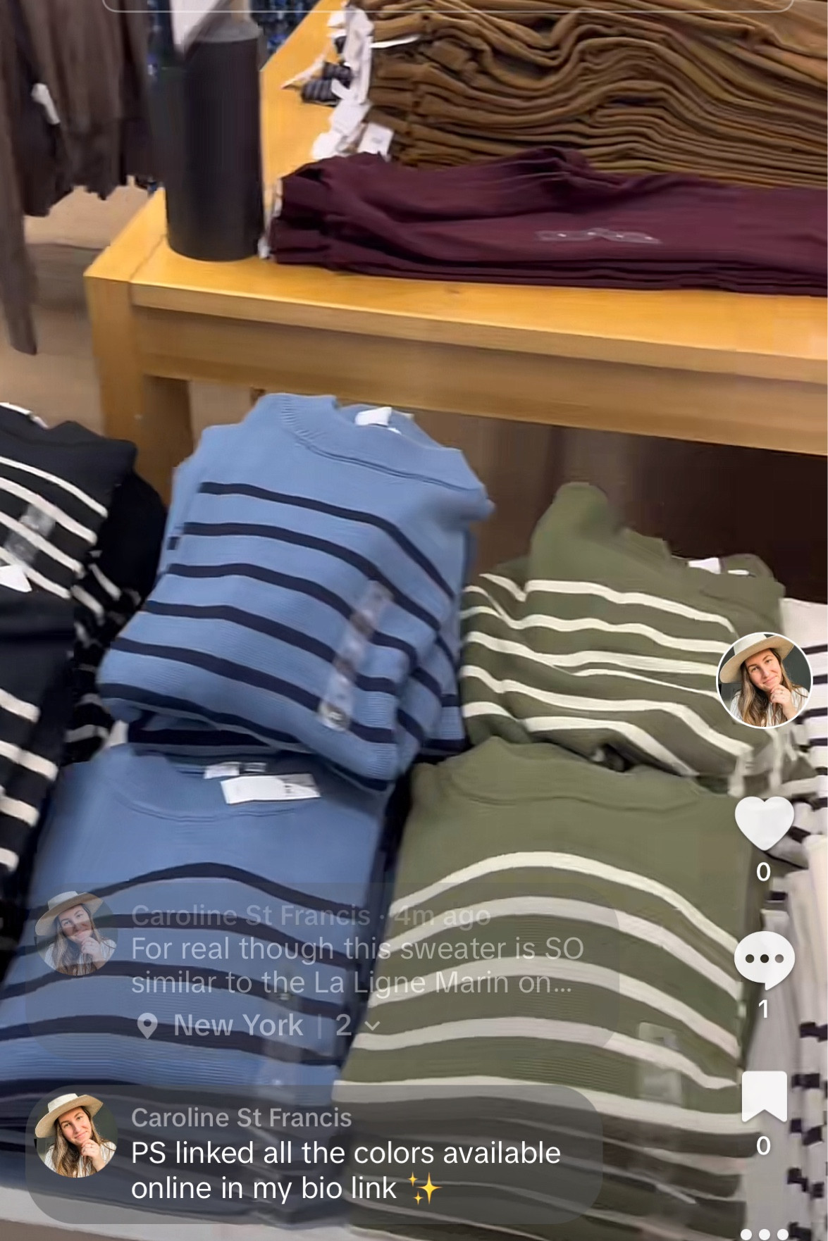 La Ligne Marin sweater look a like!! Only $35!