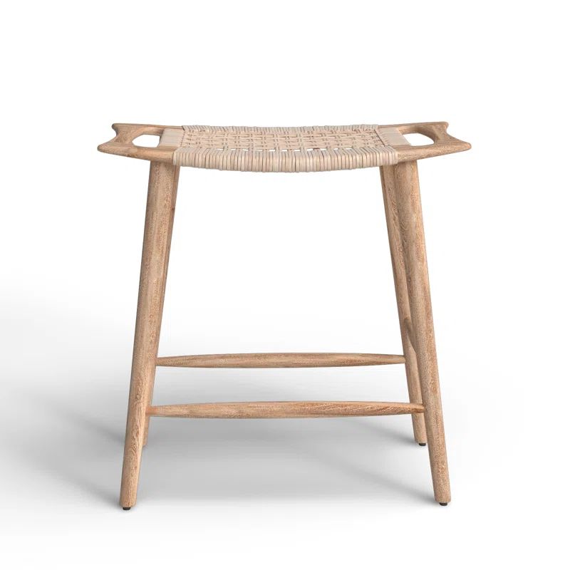 Eton Solid Wood Counter Stool | Wayfair North America