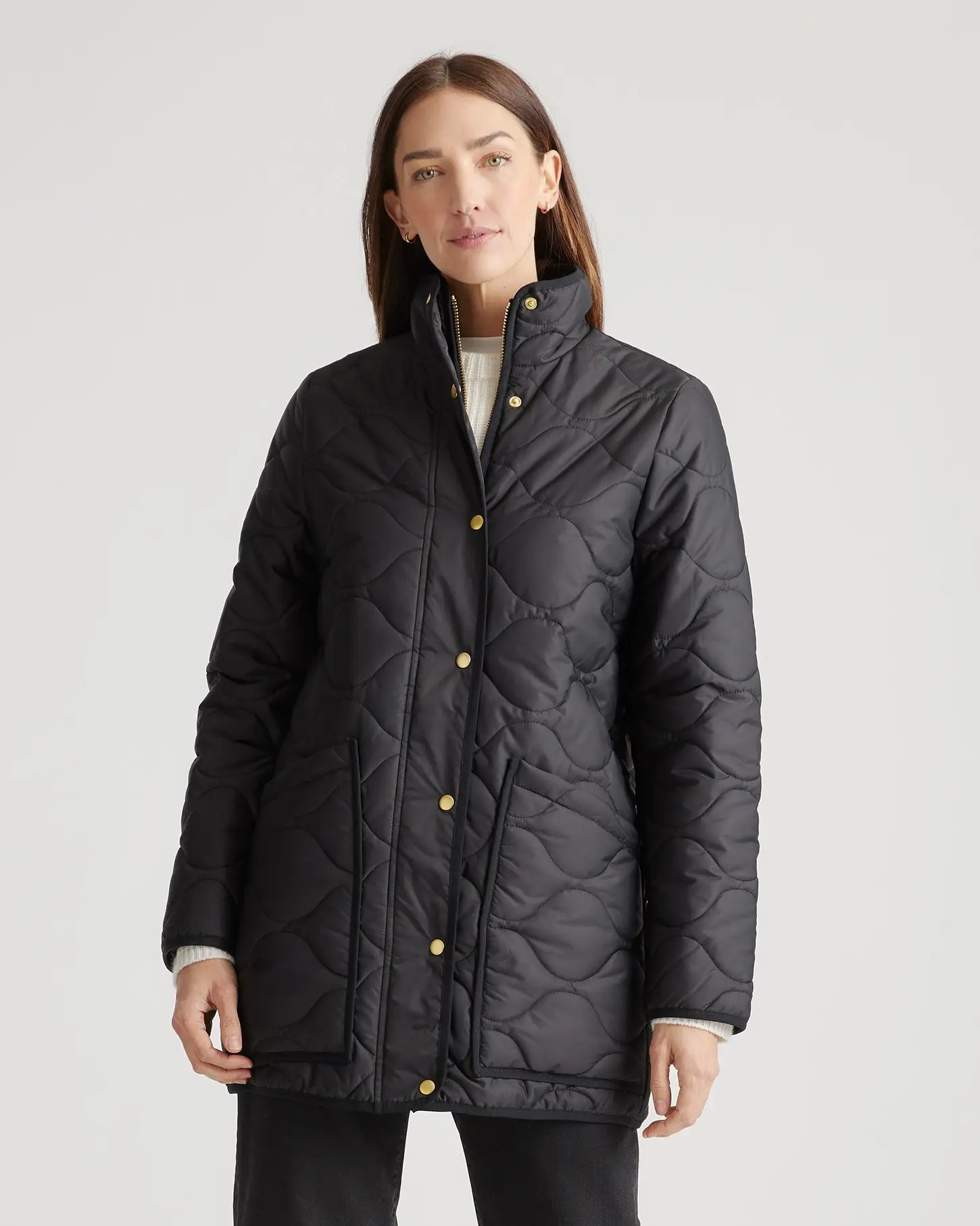 Featherless Quilted Long Puffer Jacket | Quince