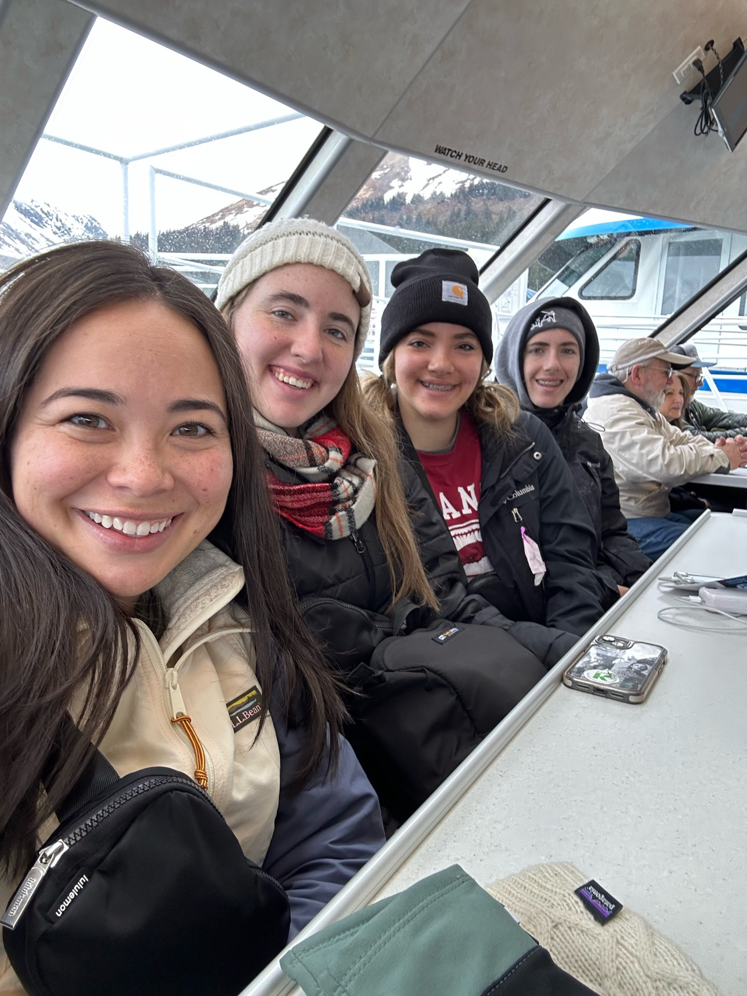 When in Alaska - I had to bring my gloves and rain jacket on our day cruise boat tour in Seward, AK. I love that I matched my nieces with the viral Lululemon belt bag - makes me feel hip!

#LTKtravel