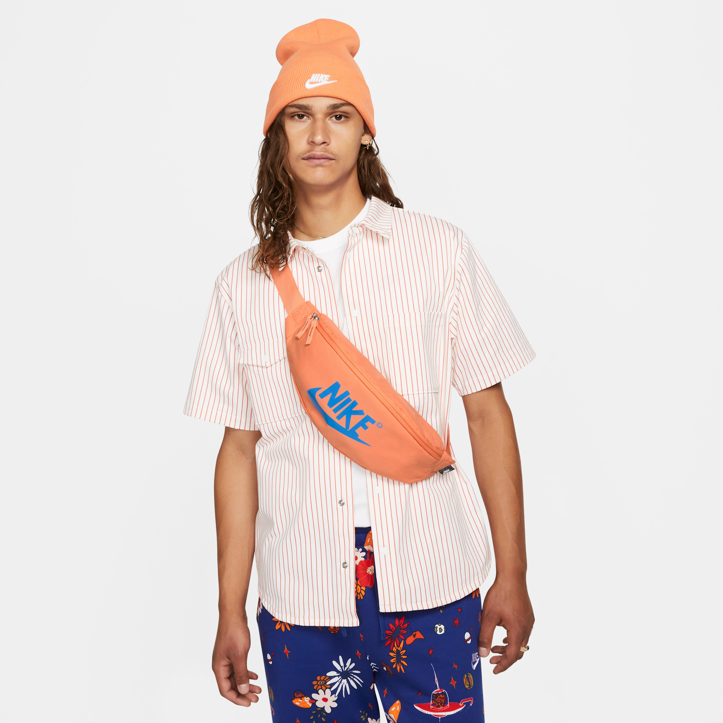 Nike Heritage Fanny Pack (3L) in Orange, Size: One Size | DQ5727-871 | Nike (US)