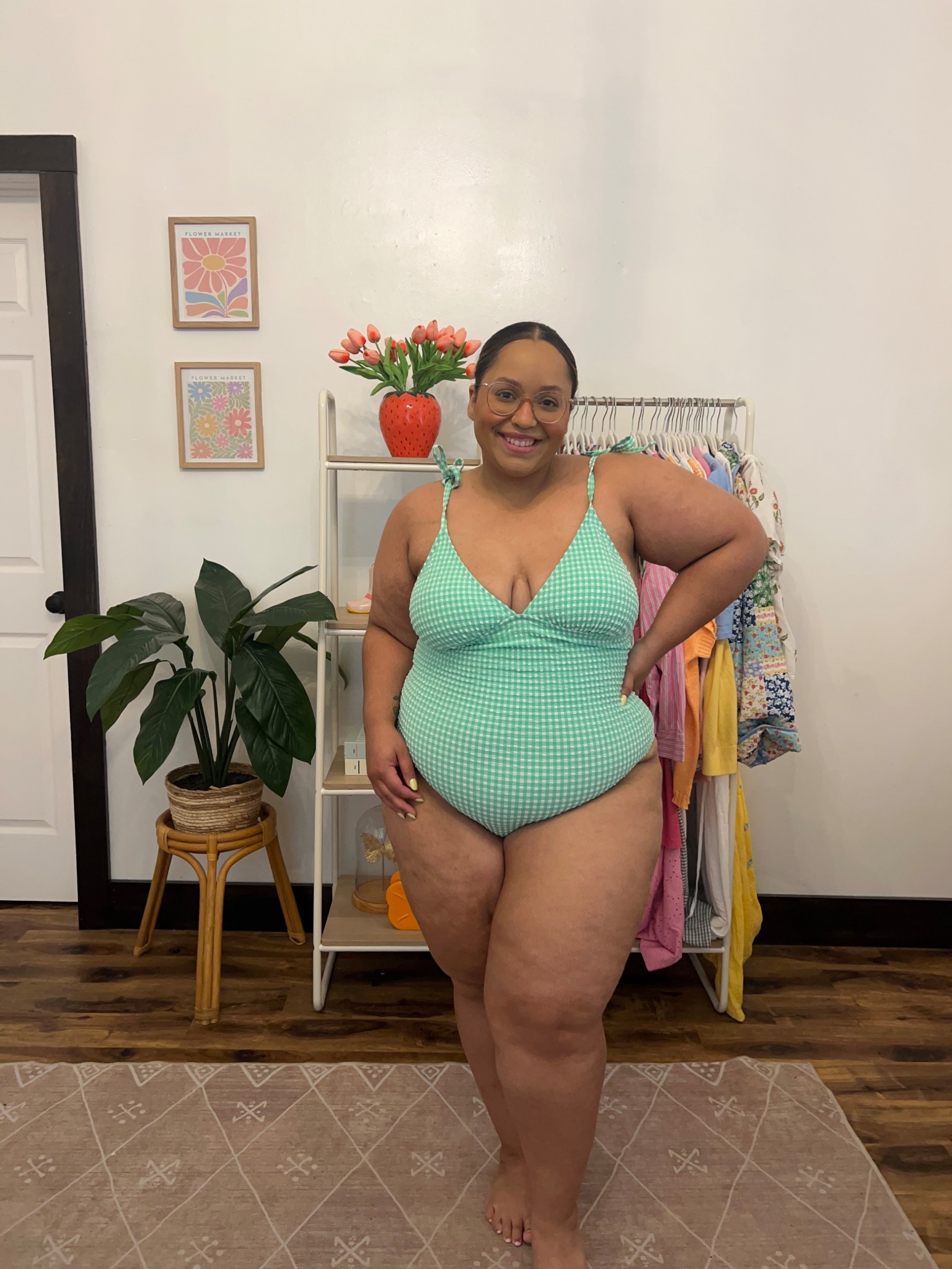 Walmart Swim on a size 16 $29.98 XL 

#LTKPlusSize #LTKSummerEdit #LTKSwim