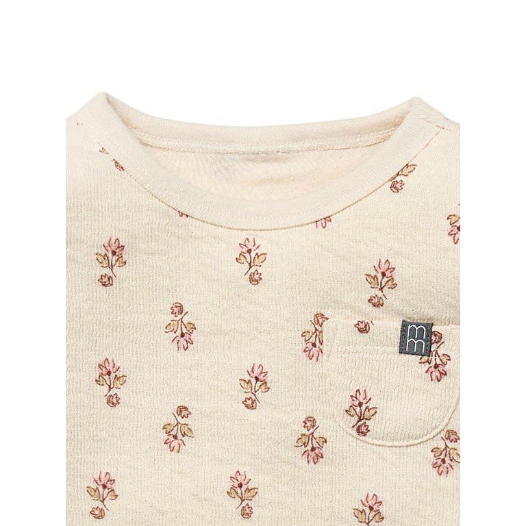 Modern Moments by Gerber Baby Neutral Organic Drop Shoulder Top, Sizes 0/3 Months - 24 Months | Walmart (US)