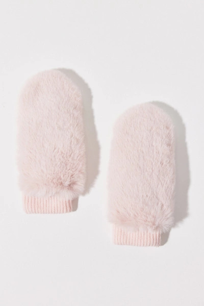 Fuzzy Faux Fur Convertible Mitten | Urban Outfitters (US and RoW)