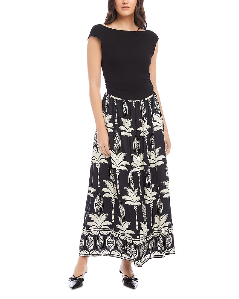 Fifteen Twenty Carina Long Contrast Dress | Bloomingdale's (US)