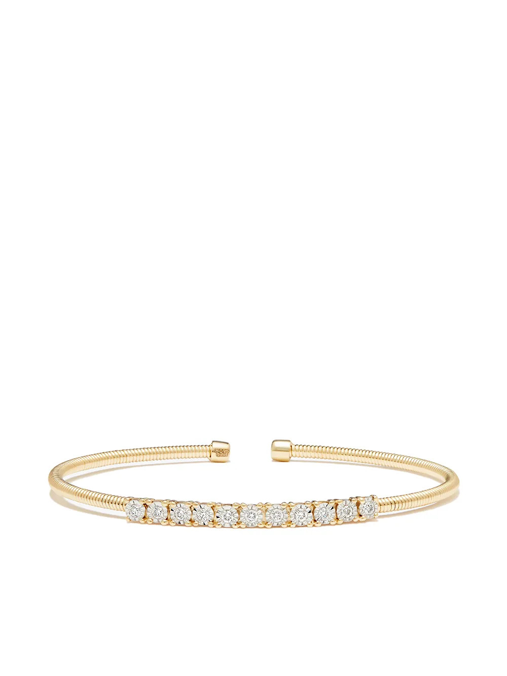 Dana Rebecca Designs 14kt Yellow Gold Bea Diamond Cuff | Gold | FARFETCH | Farfetch Global
