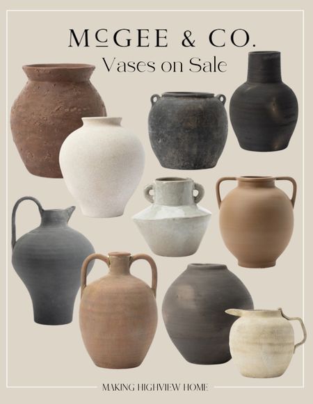 McGee and co Presidents sale includes 20% off some of my favorite vases! 

#LTKstyletip #LTKsalealert #LTKhome
