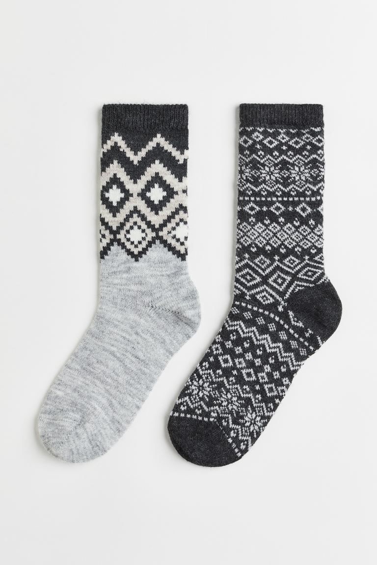 2-pack Socks | H&M (US + CA)