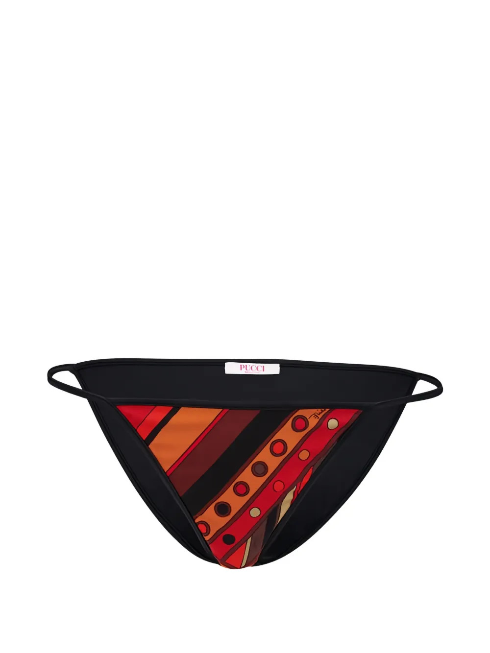 PUCCI Vivara geometric-print Bikini Bottoms | Black | FARFETCH | Farfetch Global