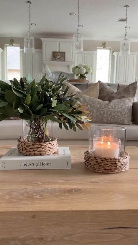 The glass hurricane candle holders from Walmart are giving Serena and Lily vibes but at a fraction of the cost!! Yes I’m in love. So versatile. Use them as a vase or for candles. 4/19

#LTKhome #LTKfindsunder50 #LTKVideo