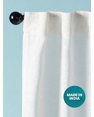 Made In India 2pk Extra Wide Rod Pocket Window Curtains | HomeGoods