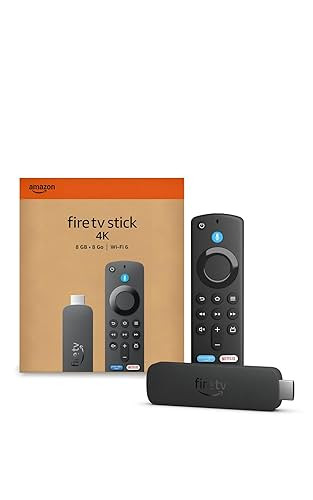 Amazon Fire TV Stick 4K (newest model) with AI-powered Fire TV Search, Wi-Fi 6, stream over 1.8 m... | Amazon (US)
