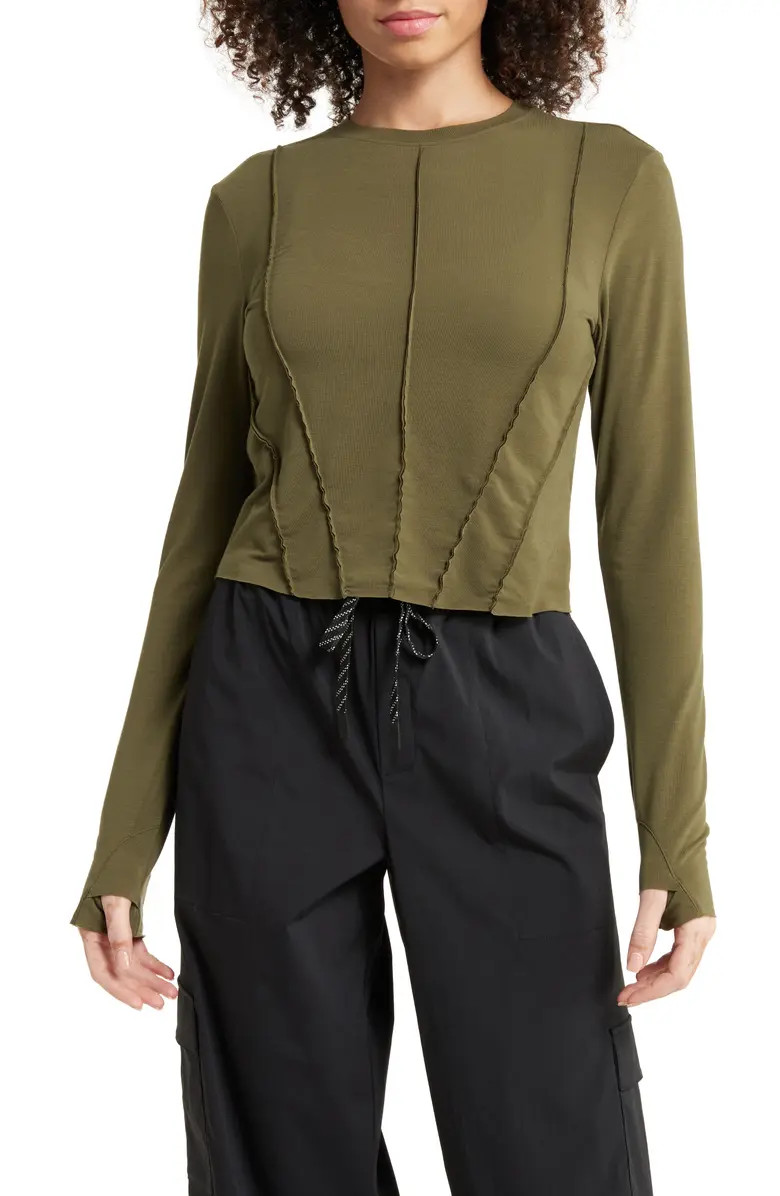 Streamline Reverse Seamed Top | Nordstrom