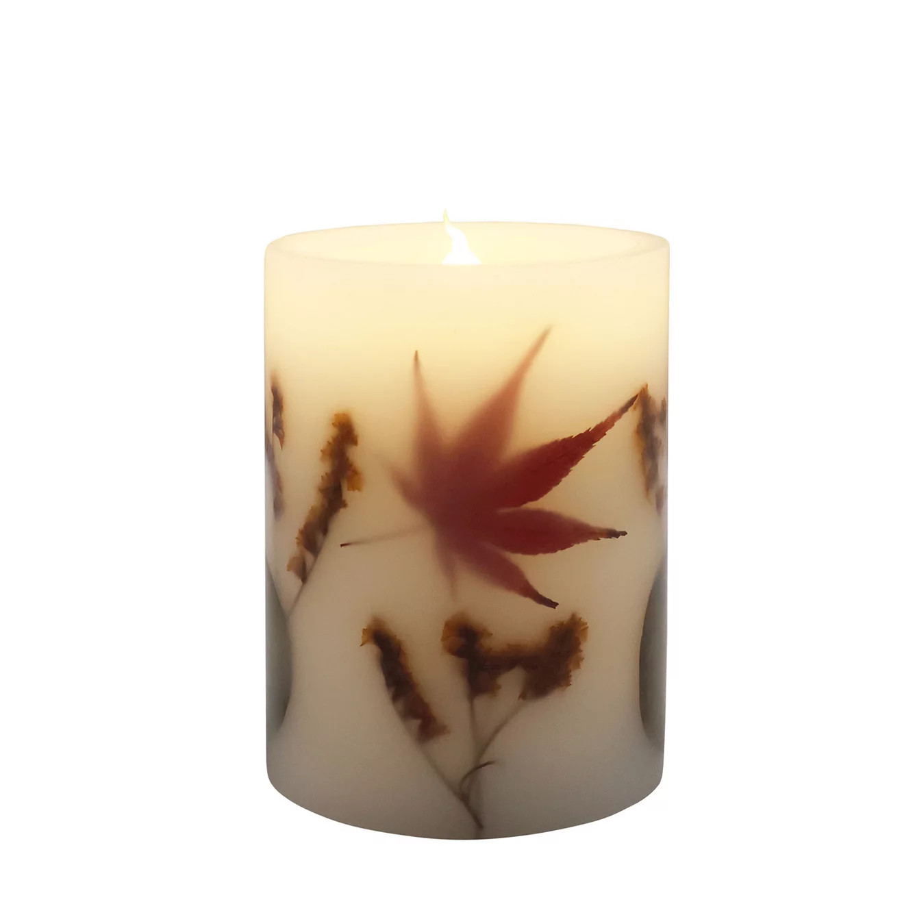 Celebrate Together™ Fall Leaves LED Pillar Candle | Kohl's