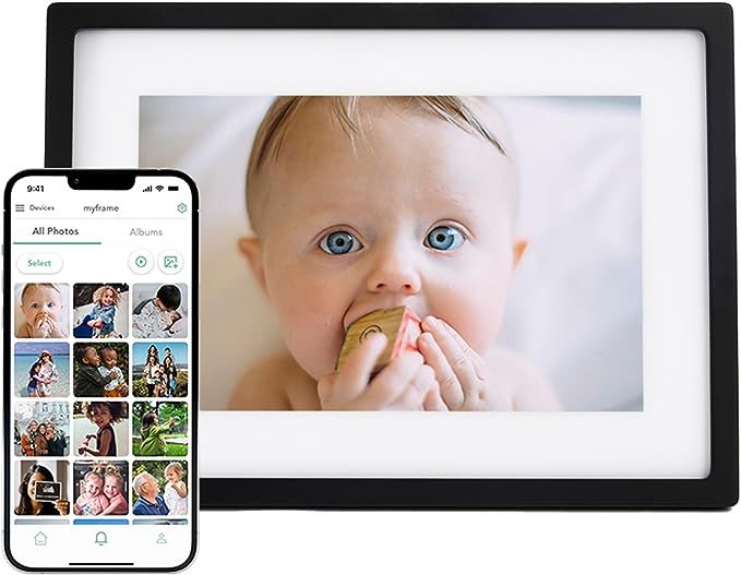 Skylight Digital Picture Frame: WiFi Enabled with Load from Phone Capability, Touch Screen Digita... | Amazon (US)