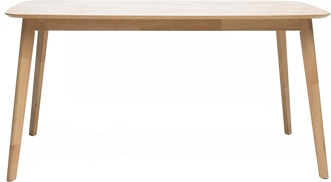 Christopher Knight Home Nyala Wood Dining Table, Natural Oak Finish | Amazon (US)