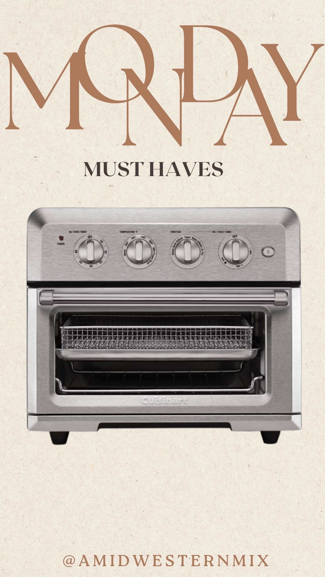 57% off this toaster oven makes it just under $100! 

#LTKFindsUnder100 #LTKSaleAlert #LTKfoodie