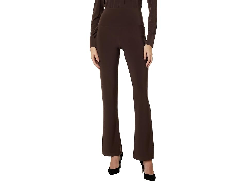 Norma Kamali Boot Pants Women's Casual Pants Chocolate : MD 33, Polyester/Spandex | Zappos