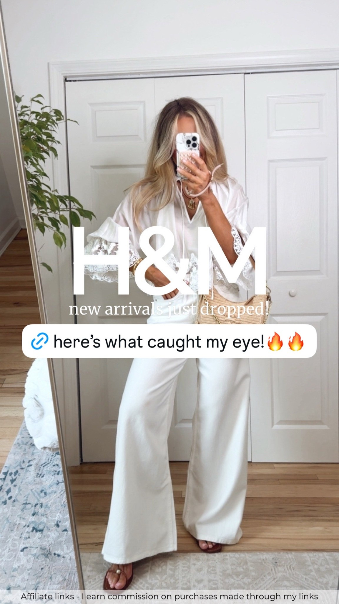 Affiliate links - I earn commission on purchases made through my links | H&M summer fashion